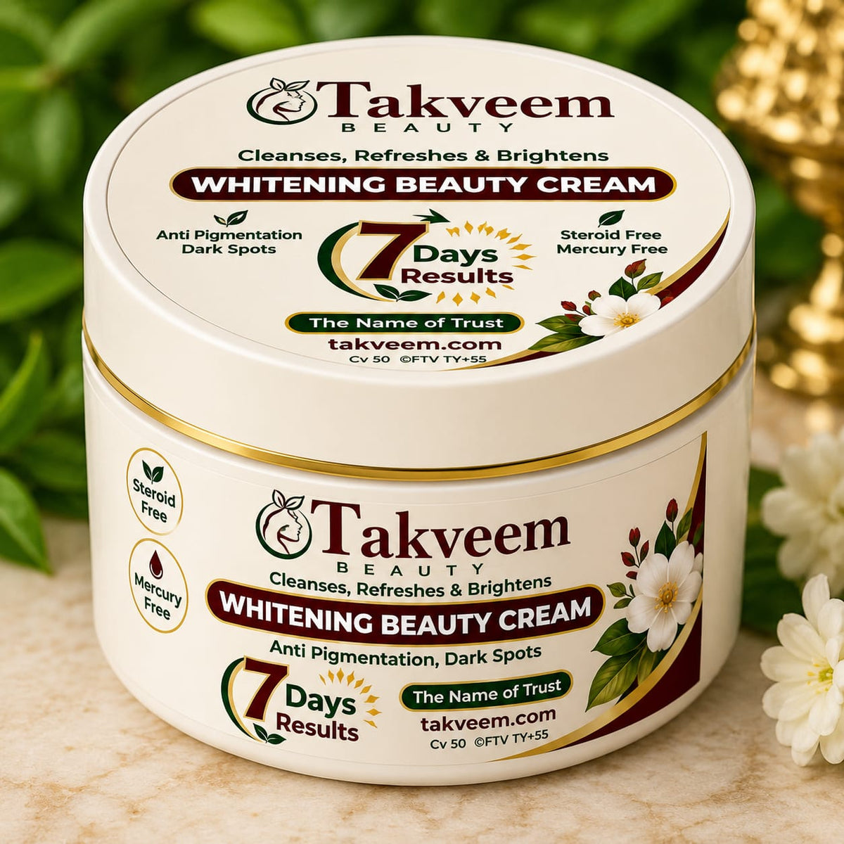 Takveem Beauty Whitening Cream – Anti Pigmentation & Dark Spots Care